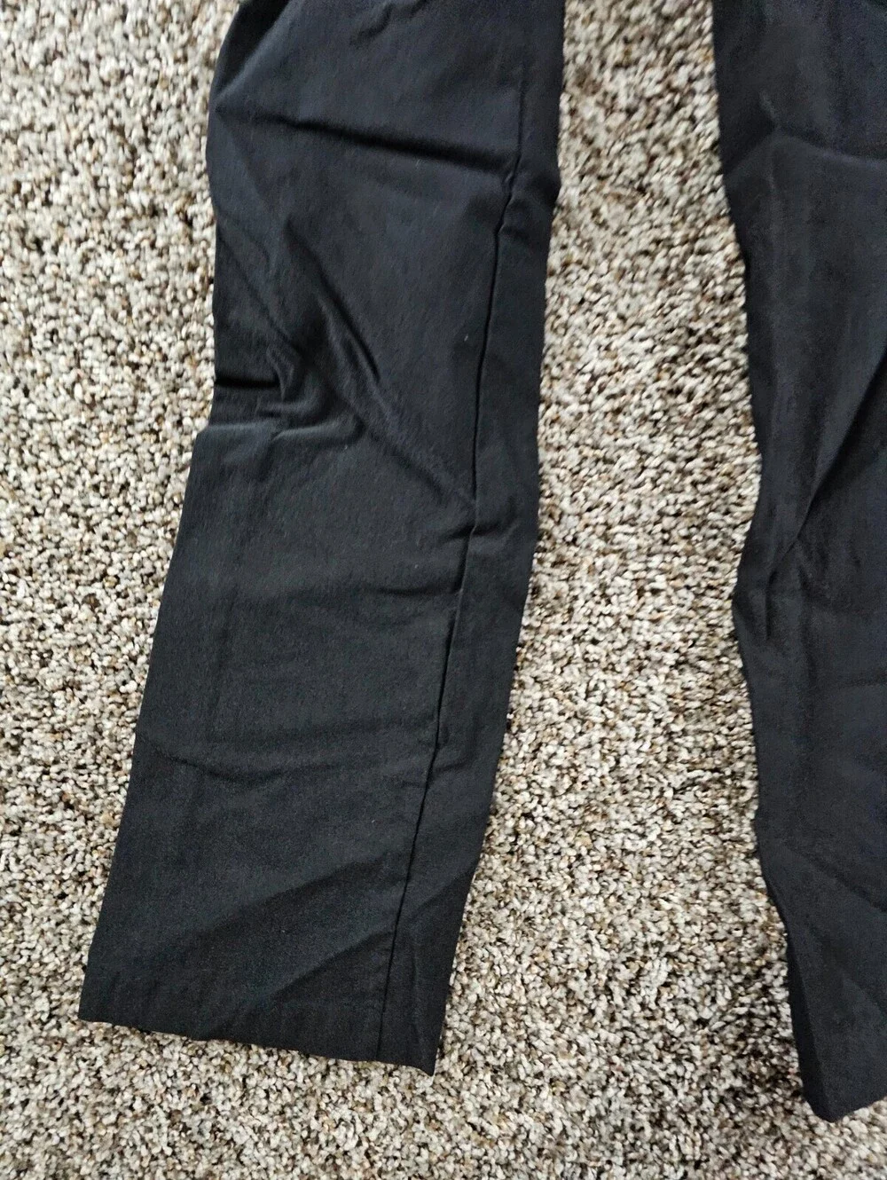 Vintage Y2K B-Wear Womens Sz S High Rise Slim Leg Dress Pants Solid Black - Picture 2 of 4